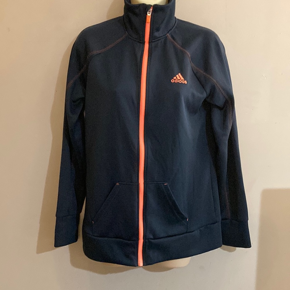 Adidas Tracksuit Jacket climalite women’s size small.